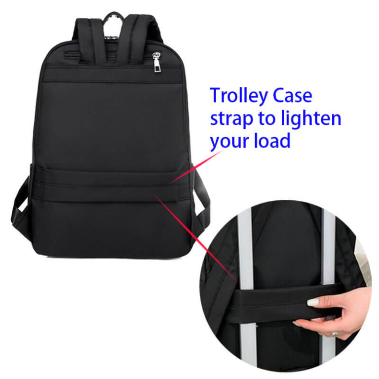 Backpack back device