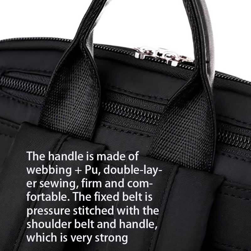 Sturdy backpack handle