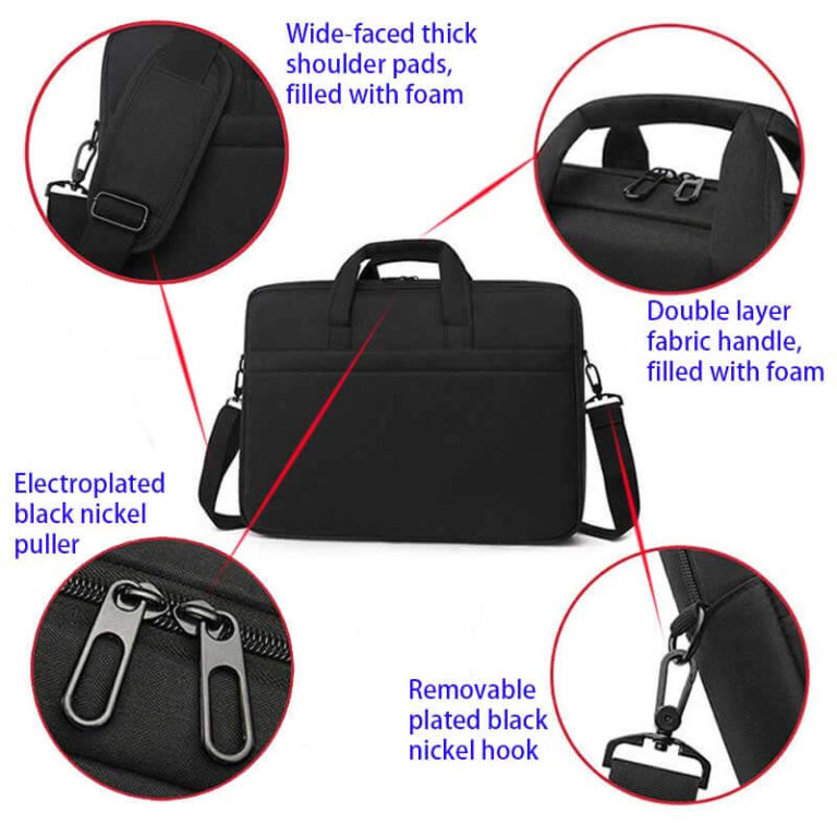 Computer bag details
