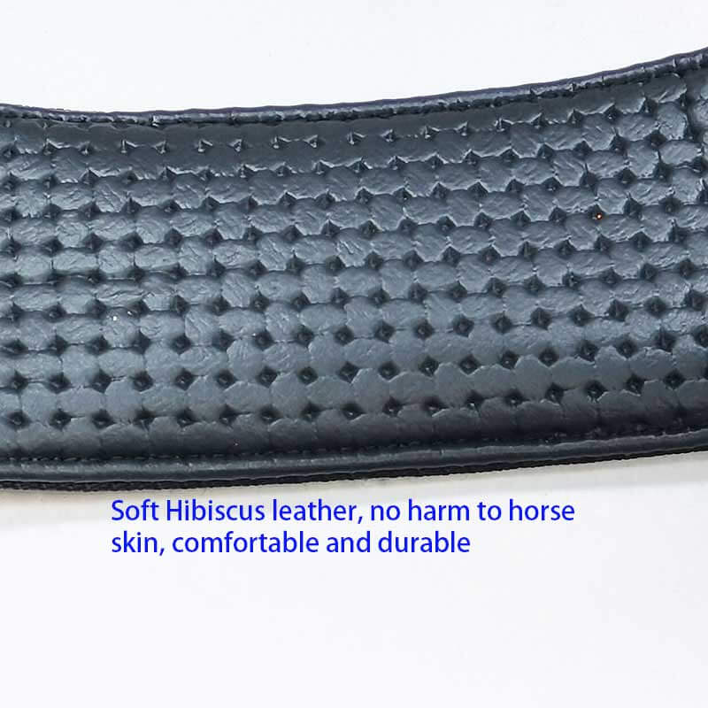 The interior of the horse muzzle is made of soft PU