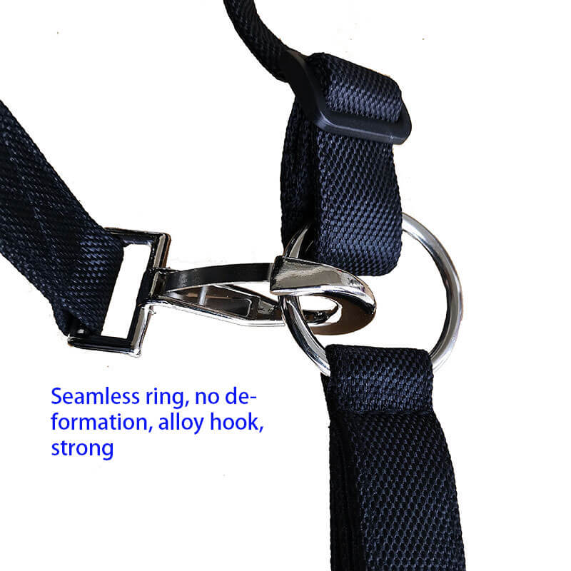 Horse muzzle high-quality metal accessories
