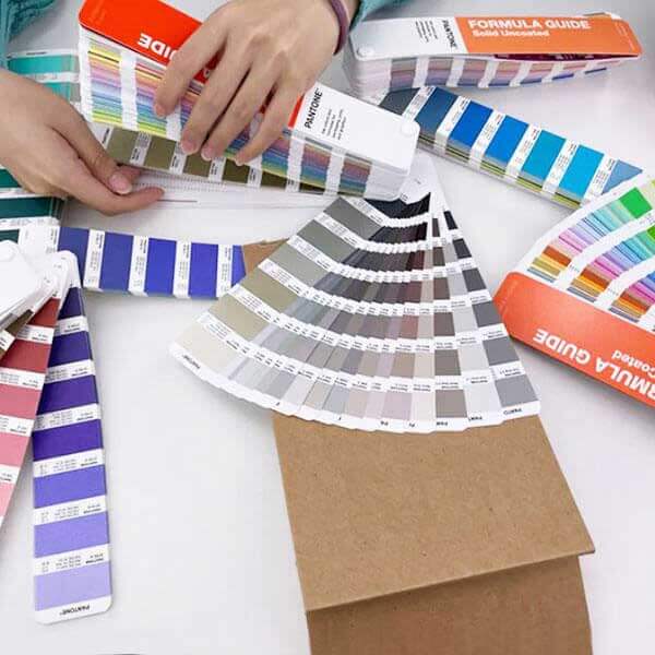 Customizable color cards
