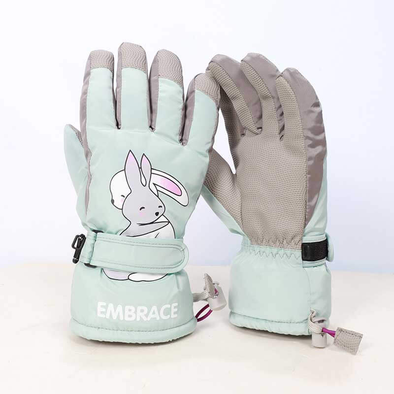 High quality adult skiing gloves