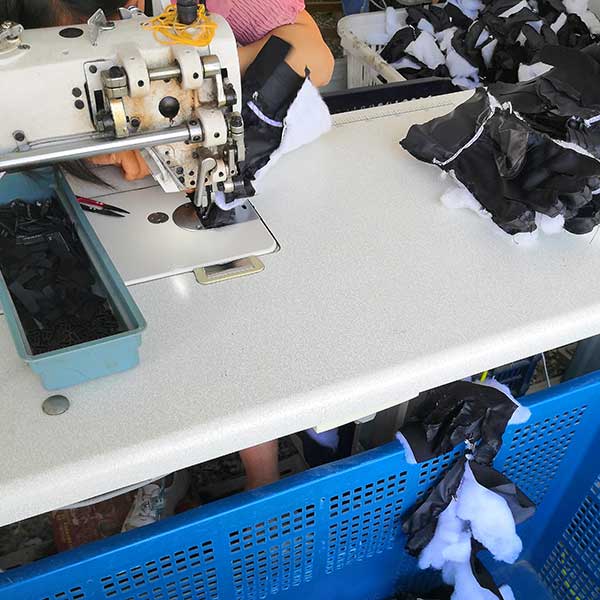 Glove sewing