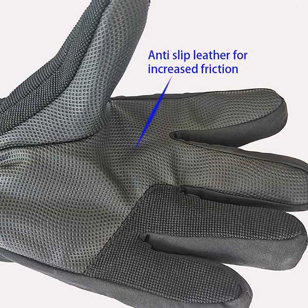 手袋の掌部の構造図