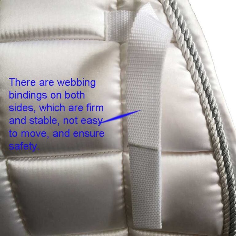 saddle pad webbing