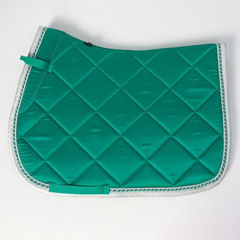 Bild einer grünen Satteldecke