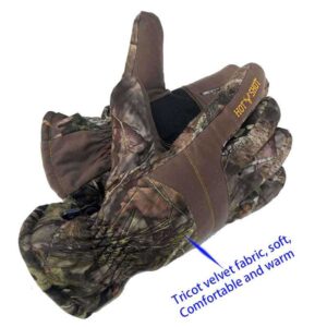 camouflage hunting gloves