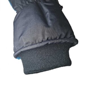 guantes con puños de punto